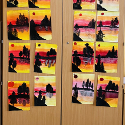 Kresba stromu - podzimní inspirace v 5. A