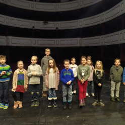 Exkurze Dramatického kroužku školní družiny v Moravském divadle