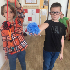 Práce dětí IV. A v měsíci září