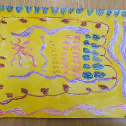 Výtvarné práce dětí III.A