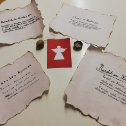 Adventní tvoření žáků V.A