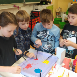 Tvořeníčko, tvoření ve II.B