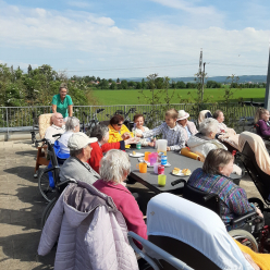 Vystoupení dětí v Domově pro seniory Pohoda