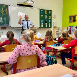 Městská policie u prvňáků a druháků