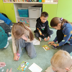 Jarní tvoření a střípky z vyučování z I. A