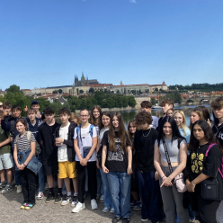 Výlet tříd VII. B a VIII. A do Prahy