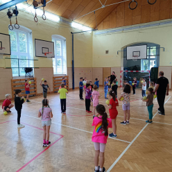 ukázková hodina házené