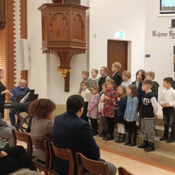 Vánoční vystoupení pěveckého kroužku