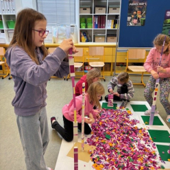Odpolední Lego hraní ve školní družině