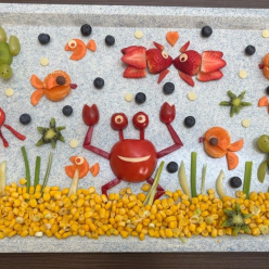 Akce ve školní družině "Jídlo je umění"