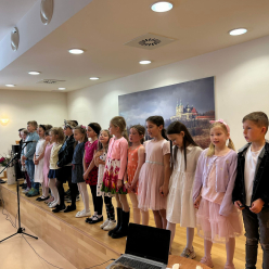 Besídka v Domově seniorů Pohoda ve Chvalkovicích