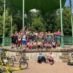 Koloběžkový výlet prvňáčků v ŠD