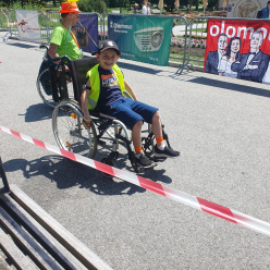 Olomoucká štafeta na vozíku
