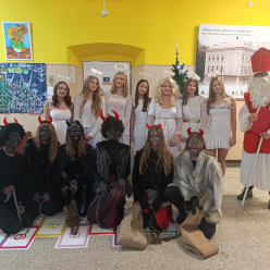 Mikuláš, andělé a čerti opět navštívili naši školu