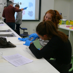 Návštěva laboratoře PdF UP Olomouc