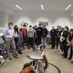 Exkurze žáků 9. A na SŠ strojírenskou v Lutíně