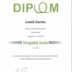 Úspěch v krajském kole Logické olympiády