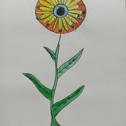 Výtvarné práce šesťáků