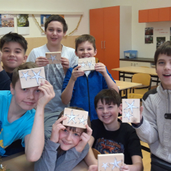 Vánoční snažení v pracovních činnostech - VI. B